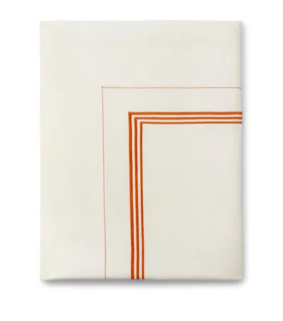 Pratesi Tre Righe King Flat Sheet In Multi