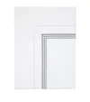 Pratesi Tre Righe King Flat Sheet In Grey