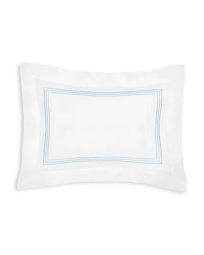 Pratesi Tre Righe King Sham In White