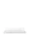 Pratesi Tre Righe Neckroll Sham In White/white