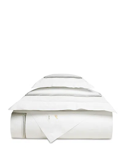 Pratesi Tre Righe Ombre Duvet Cover, Twin In White