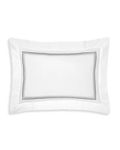 Pratesi Tre Righe Ombre Queen Sham In Gray