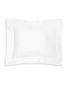 Pratesi Tre Righe Splendore Boudoir Sham In White/white