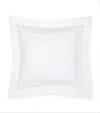 Pratesi Tre Righe Square Oxford Pillowcase In White