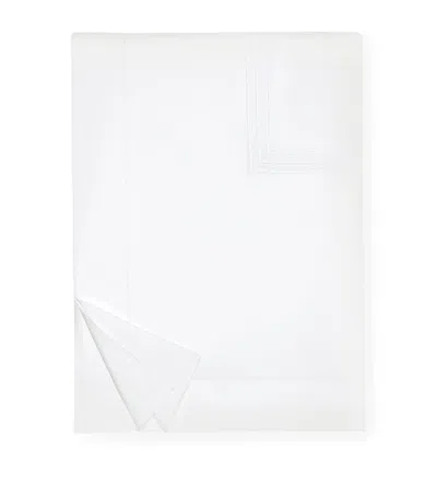 Pratesi Tre Righe Super King Duvet Cover In White