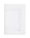Pratesi Tre Righe Table Runner, 15 X 90 In White/white
