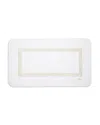 Pratesi Tre Righe Tub Mat In White/beige