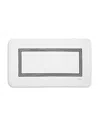 Pratesi Tre Righe Tub Mat In White/black
