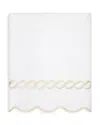 Pratesi Treccia Bath Towel In White/beige