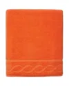 Pratesi Treccia Beach Towel In Orange