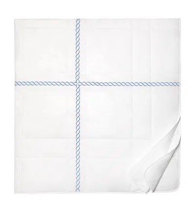 Pratesi Treccia King Bedspread In Blue