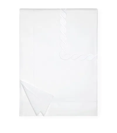 Pratesi Treccia King Duvet Cover In White