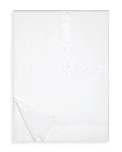 Pratesi Treccia Moderno Duvet Cover, Twin In White/white