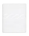Pratesi Treccia Moderno Washcloth In White/white