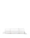 Pratesi Treccia Neckroll Sham In White/beige