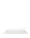 Pratesi Treccia Neckroll Sham In White/white