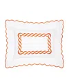 Pratesi Treccia Oxford Pillowcase In Orange