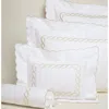 Pratesi Treccia Quiltino, Queen In White/beige