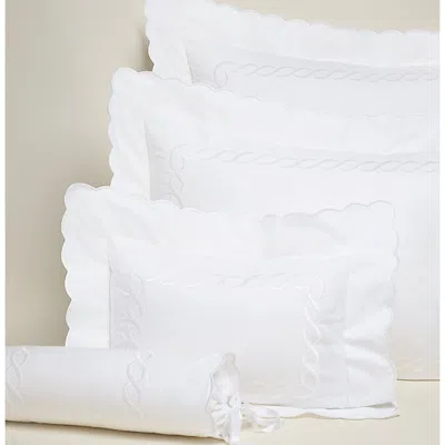 Pratesi Treccia Quiltino, Queen In White/white