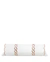 Pratesi Treccia Splendore Neckroll Sham In Multi