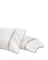 Pratesi Treccia Splendore Standard Pillowcase, Pair In Multi