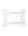 Pratesi Treccia Standard Sham In White/beige