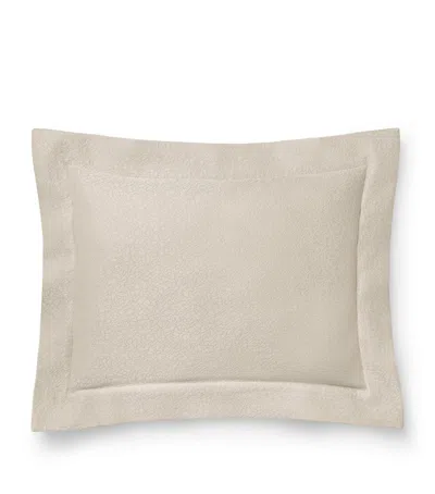 Pratesi Venezia Boudoir Sham Pillowcase In Beige