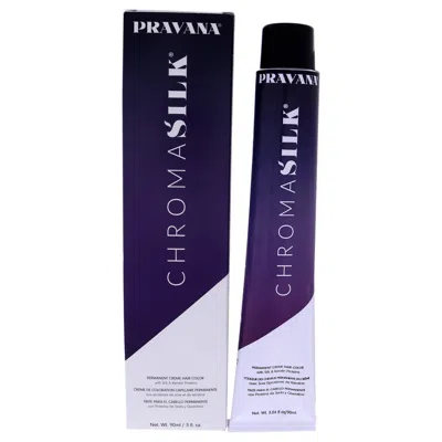 Pravana Chromasilk Creme Hair Color - 4.45 Copper Mahogany Brown By  For Unisex - 3 oz Hair Color In Multi