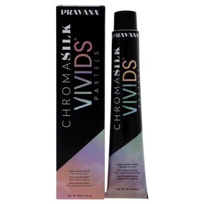 Pravana Chromasilk Pastels Long Lasting Color- Blissful Blue By  For Unisex - 3 oz Hair Color