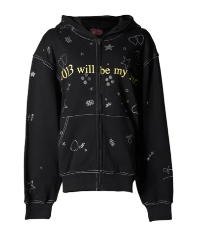 日本限定 '2013' Black Praying Hoodie ModeSens | トップス