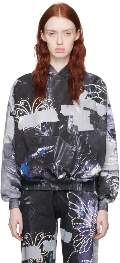 Praying Black Garbage Hoodie