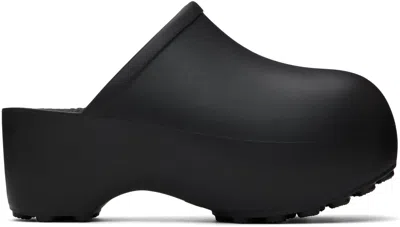 Praying Black  Clogs
