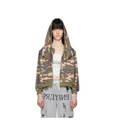 Praying Camo Shroud Zip Hoodie