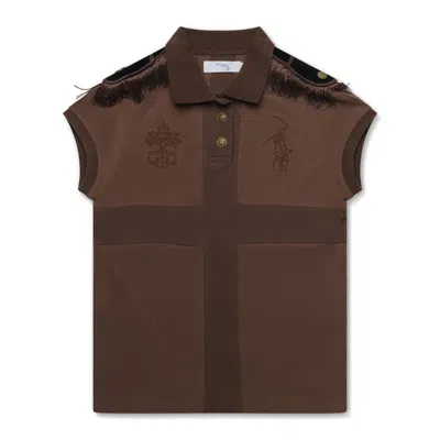 Praying Epulet Women's Top Brown Brown