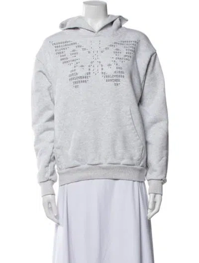 Pre-owned Praying Graphic Print Lounge Set In Grey