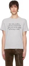 PRAYING GRAY 'BEAST' T-SHIRT