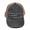 Praying Hate Me Hat Blue In Black