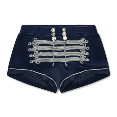 Praying Midnight Blue Women's Shorts Blue In Multi