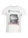 Praying Organ T-shirt In White