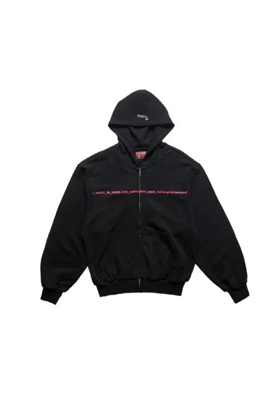 Praying Paris Hoodie Black