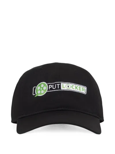 Praying Put Locker Baseball Cap In Black