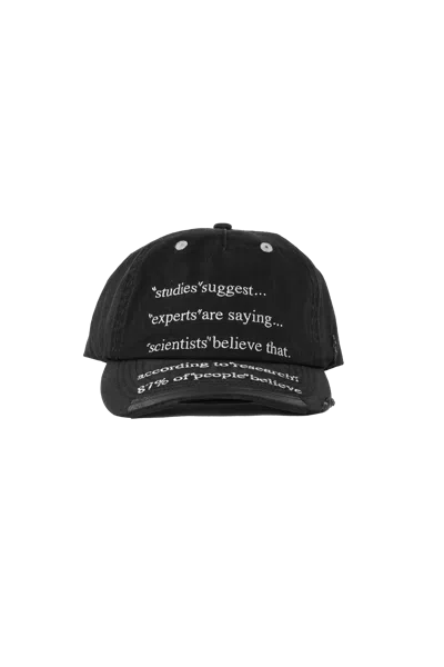Praying Studies Hat Black