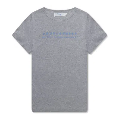 Praying This Life Women's Tee Heather Grey In Gray