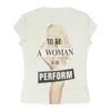 Praying Women Perform Tee White In White
