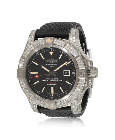 Pre-owned Pre-owned Breitling  Breitling Titanium Avenger Blackbird Watch E1731063/bd12 53.00mm