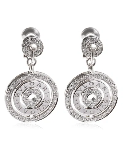 Pre-owned Pre-owned Bvlgari  Bvlgari Astrale 18k White Gold Earrings