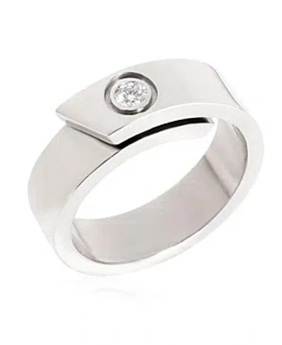 Pre-owned Cartier  Cartier Anniversary 18k White Gold Ring