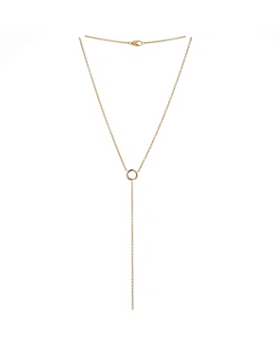 Pre-owned Pre-owned Cartier  Cartier Baby Trinity Pampilles Lariat Necklace 18k Tricolor Gold