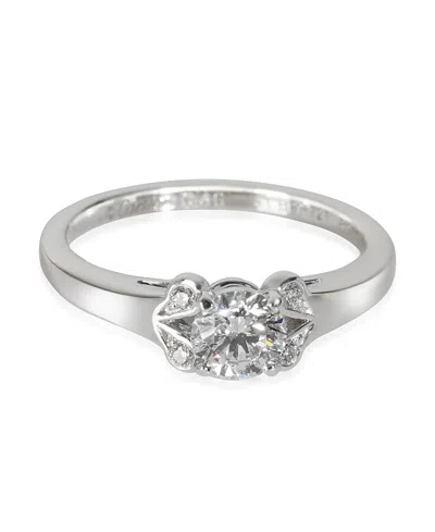 Pre-owned Pre-owned Cartier  Cartier Ballerine 950 Platinum Engagement Ring