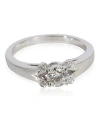 PRE-OWNED CARTIER PRE-OWNED CARTIER BALLERINE 950 PLATINUM ENGAGEMENT RING